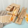 100Pcs Kraft Paper Bread Bags Homemade Baguette Storage Bags with Sealing Stickers Snacks Cookie Baking Takeaway Bags New