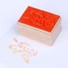 For Letters Diary Craft Grass Plants Wooden Rubber Stamps Vintage Craft Scrapbooking DIY