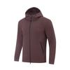 Li Ning Fitness Series Hooded Logo Print Comfortable Versatile Long Sleeve Jacket Men Jackets AWDVC39-7