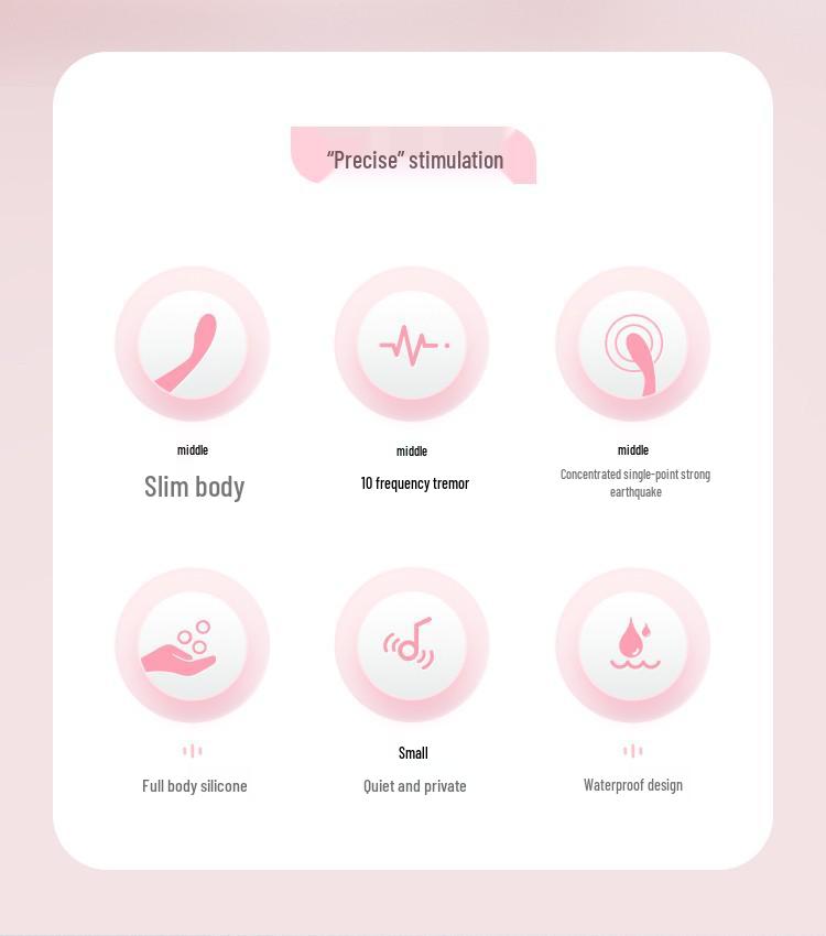 Bean Sprout Vibrator: Women's Self-Pleasure Adult Toy