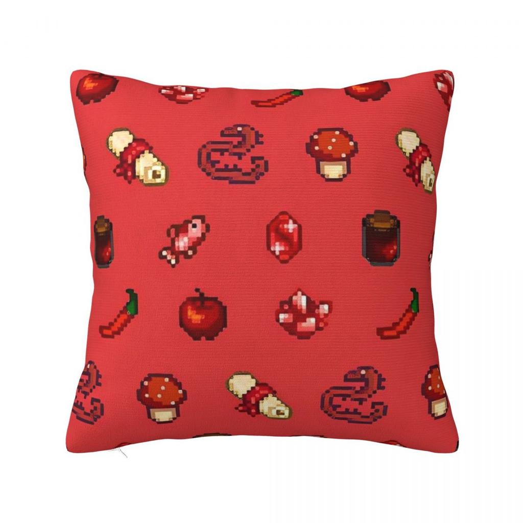 Stardew Valley Chicken Love Pillow Cover Novelty Pillow Case Square Cushion Cover Pillowcases For Wedding Party Home Decor