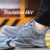 New Insulation 6Kv Safety Shoes Men Fashion Work Sneakers Composite Toe Security Protection Shoes Puncture-Proof Work Shoes Men