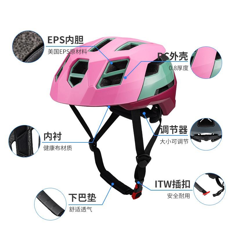 Adult Unisex Cycling Helmet Road Bike Outdoor Riding Breathable Half PC EPS Safety Gear
