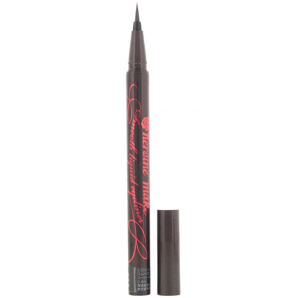 Heroin Make, Стойкая жидкая подводка для глаз Super Lip, #03 Коричнево-черный, 0.4 мл(0,014 жидких унций)