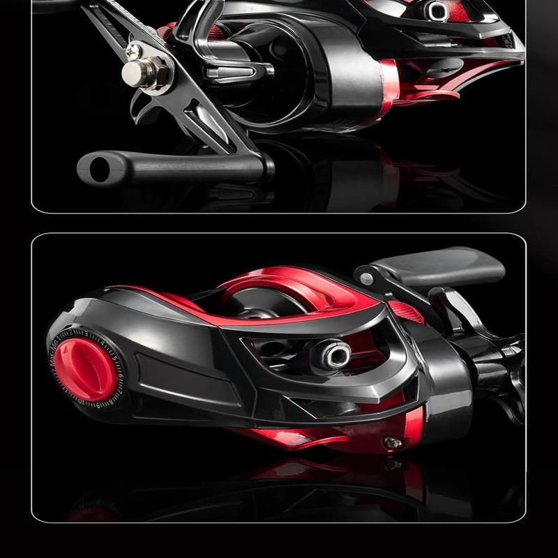 Новая рыболовная катушка для наживки, максимальное сопротивление 8 кг, металлическая проволочная чашка, сверхлегкая литейная рыболовная катушка, подходит для снастей для ловли окуня и щуки