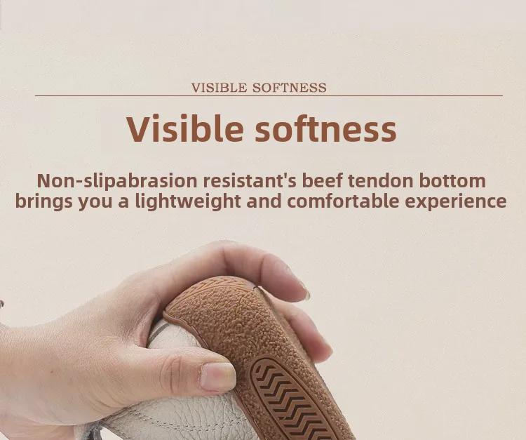 Женские кожаные туфли на шнуровке в стиле ретро — с круглым носком, мягкой подошвой, удобные повседневные туфли на плоской подошве для весны и осени