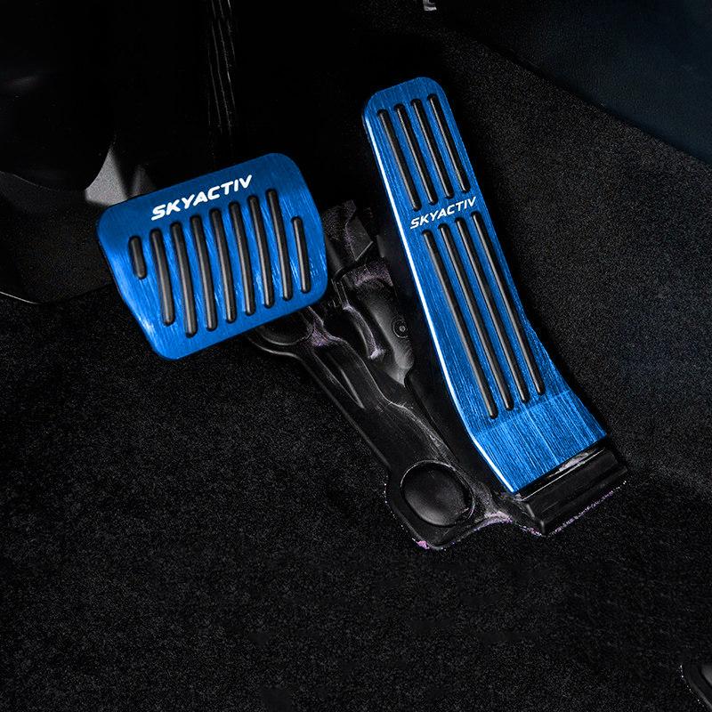 Car Foot Rest Accelerator Brake Pedal Cover For Mazda 3 BP CX30 CX50 CX60 MX30 MX-30      2024 Accessories