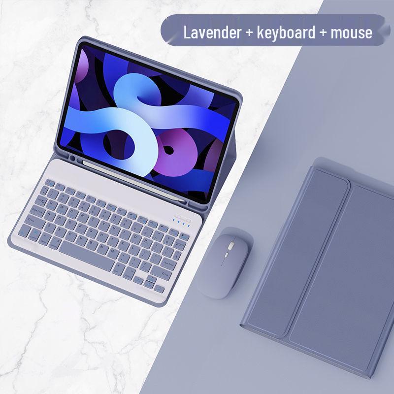 Чехол-клавиатура для iPad 10.2/Pro 11, силиконовые и кожаные чехлы для Air 4. Подходит для 9,7-дюймовых Air и Air 4.