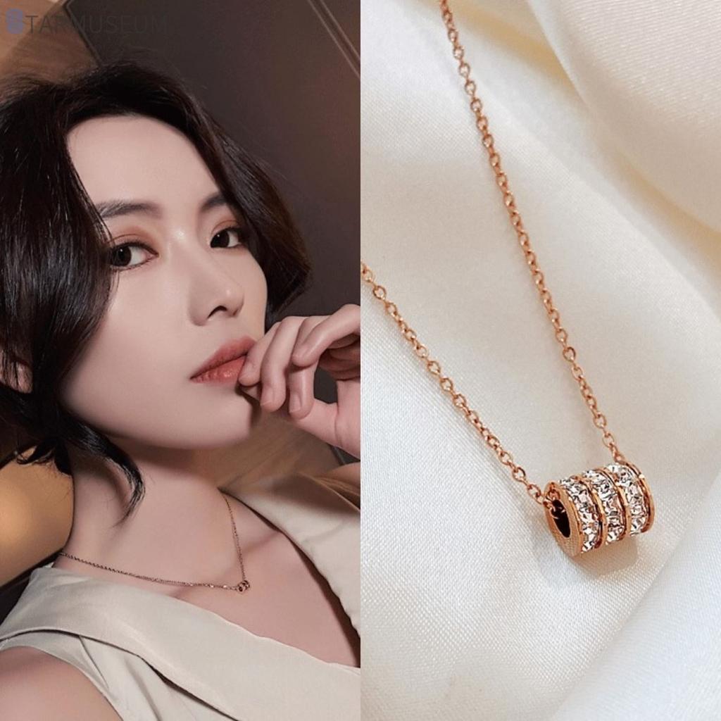 Ожерелье из титановой стали с шипами Colorfast, женское, холодный ветер, ключичная цепочка Tide Online Celebrity, кулон