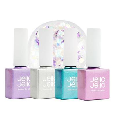 Выберите 1 из 11 видов гелевого лака для ногтей с блестками JelloJello premium