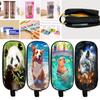 Capybara Cat Dog Pencil Cases Horse Tiger Panda Pencil Bag Wolf Pouch Holder Box for Girls Office Student Stationery Organizer School Supplies