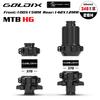 Goldix Boost 28 Отверстий МТБ Куб 15x110 Передняя 12x142 135x10 Задняя Втулка 36T Трещотка Straight Pull Герметичный Подшипник 12V Micro Spline