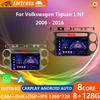 Fortress 9"Car Android 12 для VW Volkswagen Tiguan 1 NF 2006-2016 2Din Car Radio Multimedia Video Player GPS Stereo Navi CarPlay
