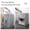 Чехол для стиральной машины с верхней/фронтальной загрузкой для барабанной стиральной машины Водонепроницаемый чехол Пылезащитный чехол для стиральной машины с пульсатором