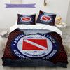 Argentinos Juniors  Pattern Bedding Quilt Set  Home Decoration  Gift (1 * duvet cover + 2 * pillowcase  without core)