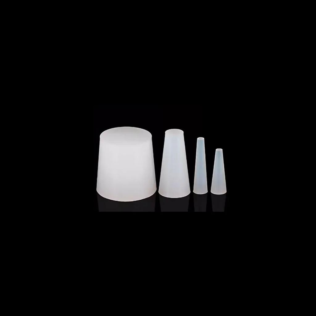 Silicone Cone Plugs Tapered Stopper Powder Coating Masking Plug High Temp Oxidation Sealing Hole Plug