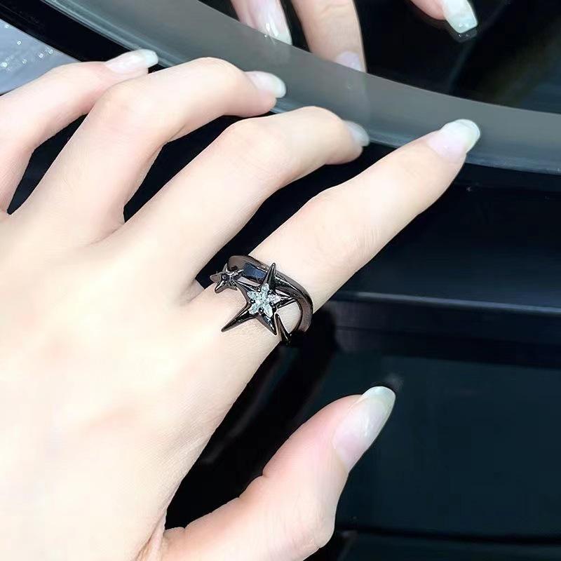 Кольца в виде бабочек и змей Niche Design: Стильный комплект ювелирных изделий класса люкс для модных девушек