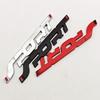 Car Accessories Sticker Styling Metal 3D Chrome Black Auto Car Trunk Racing Sport Logo Letters Emblem Badge Decals Sticker