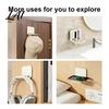 Adhesive Sink Organizer Wall Mounted Flexible Sponge Holder Traceless Drain Rack Space Silicone Scrubber Holder Saving Bendable Kitchen Storage Rack