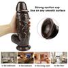 Brown Giant Dildo Suction Cup Soft Dildos Couples Penis Anal Butt Plug Female Masturbation Sex Toys for Woman Dildos Adult Toy