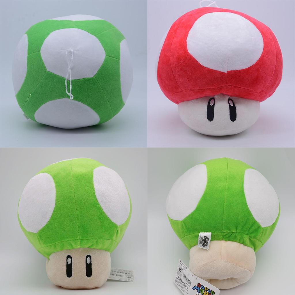 Cute Super Mario Plush Toy Mushroom Doll Offering Comfort And Safe Playtime Fun