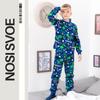 Kids’ Winter Pajamas (Boys) – Colorful Print & Cozy Fleece Fabric, Winter, 6076-028-4 HC