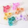 Нежная красочная заколка для волос в виде цветка, для хвостика, для шопинга, головной убор, женские украшения для волос