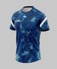 Breathable Comfort Men T-shirt Striped Print Outdoor Casual Sport Tops