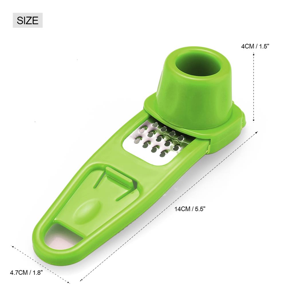 Резак для имбиря, чесночный кухонный инструмент, нержавеющий, удобный, экономящий место, овощерез, кухонный гаджет
