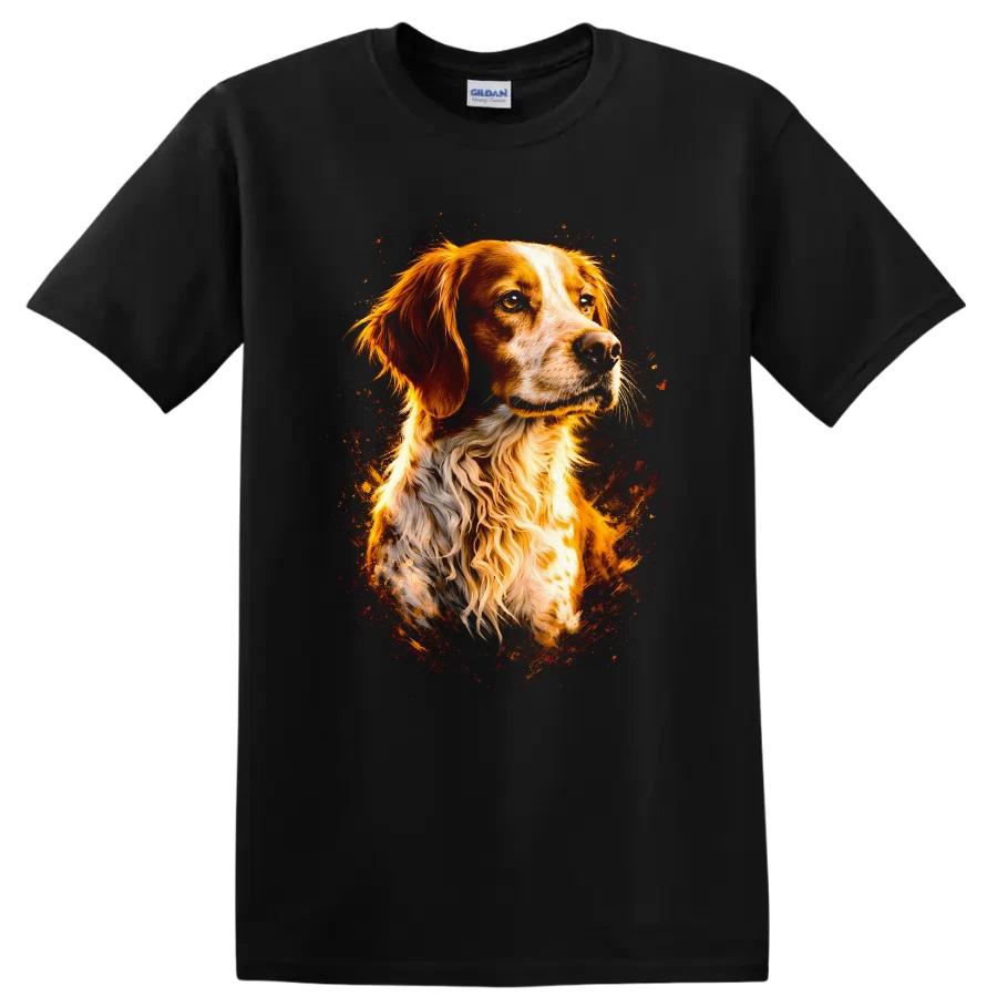 Dog Breed T Shirt Majestic Canine Portrait Art Fur Pattern Tee