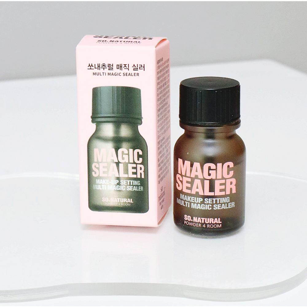 Lumi Black So Natural Не размазывается! Фиксатор макияжа Magic Sealer 10 мл, стойкий, 1 шт.