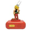 LEXIBOOK - Réveil veilleuse Astérix - Sons et mélodies, écran LCD rétro-éclairé et lumineux - Noir, Blanc, Rouge, Jaune