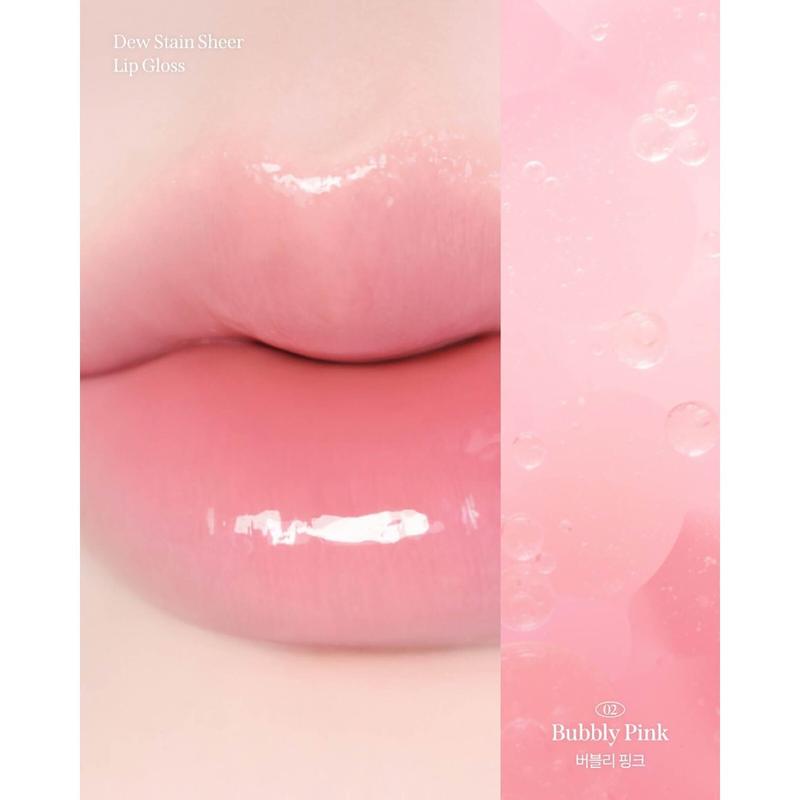 MILK TOUCH Блеск для губ Dew Stain Sheer 4 мл