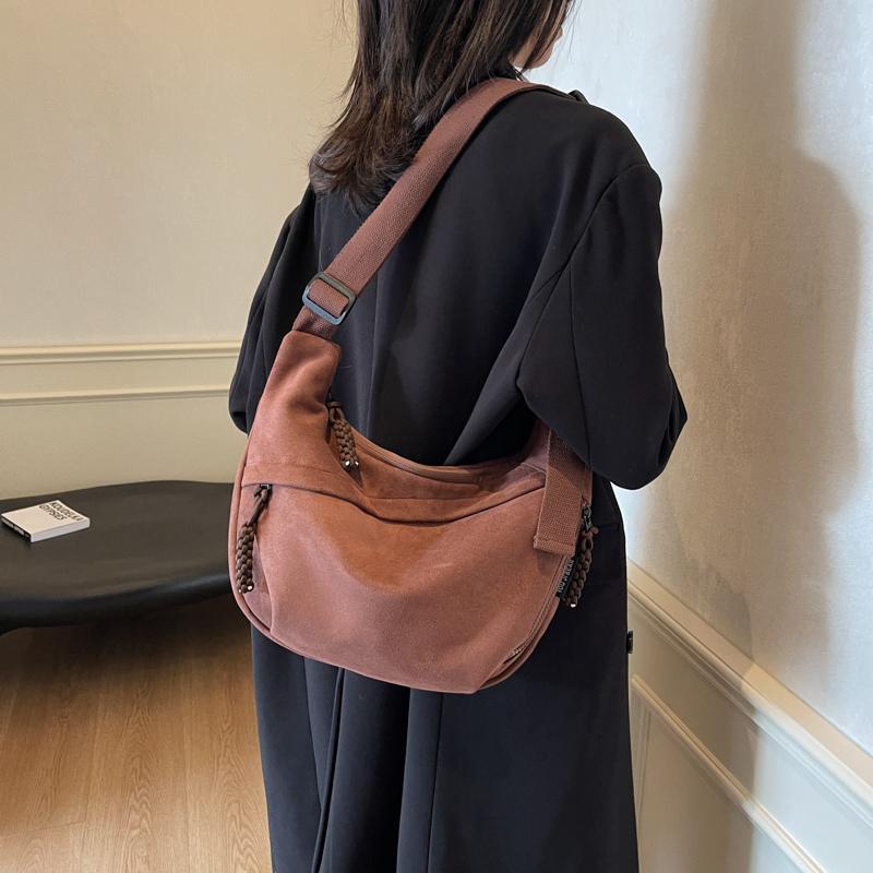 Large Capacity Class Commuter Bag Hobo Bag Women's Shoulder Messenger Bag