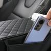Car Armrest Cushion Cover Center Console Mat Storage Pad Interior Accessories