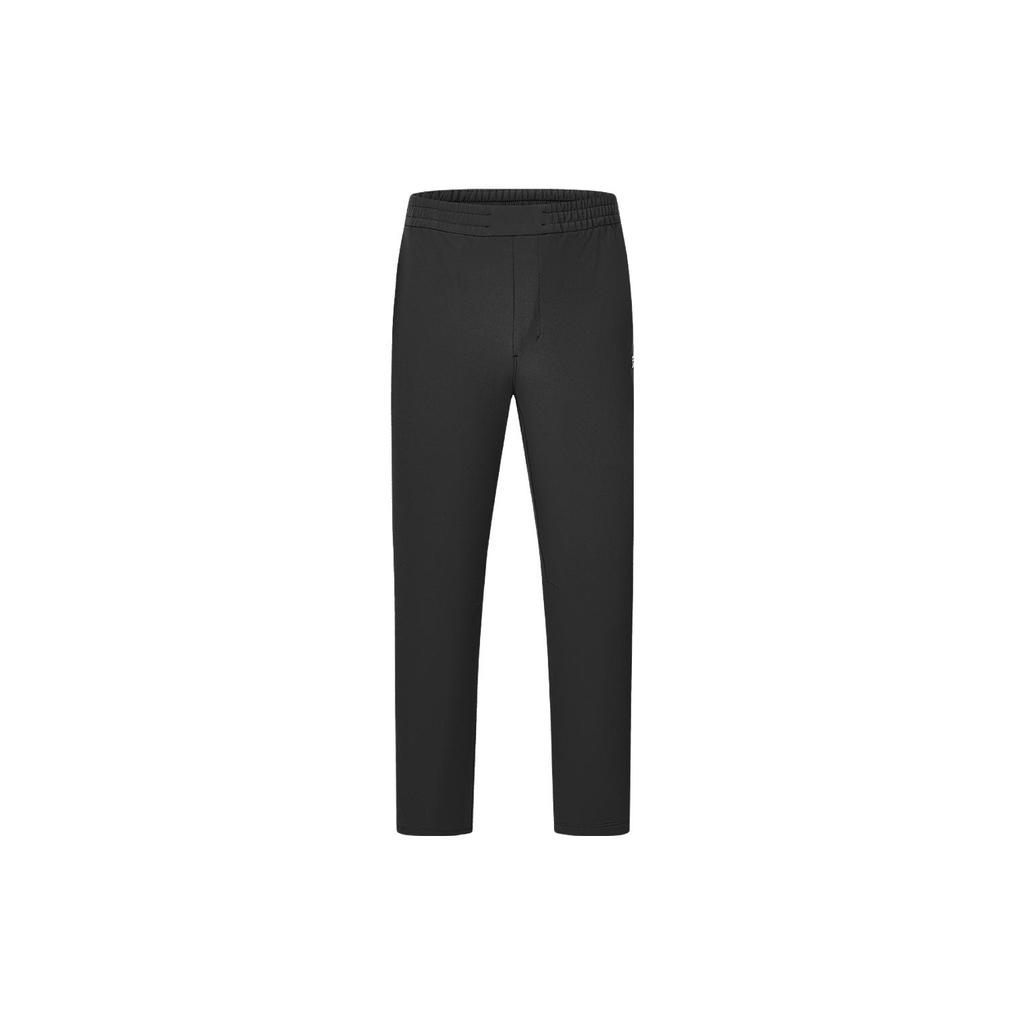 New FILA Knitted Sweatpants Men's Black A11M411805FBK