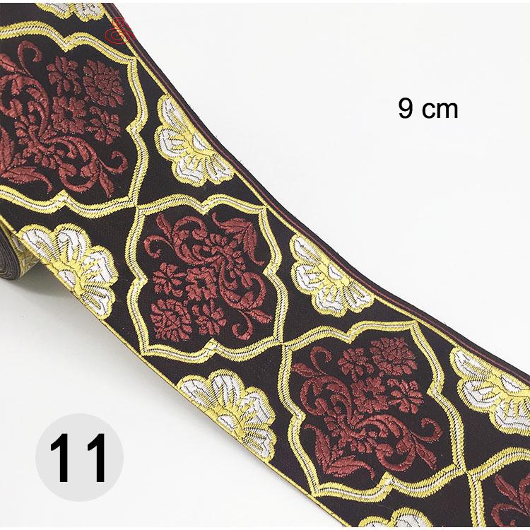 1 м красочная цветочная шотландская лента, рождественские ленты, кружевная ткань