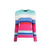 Polo Ralph Lauren FW22 Цветной полосатый кашемировый свитер Женский свитер Синий 211856723-001