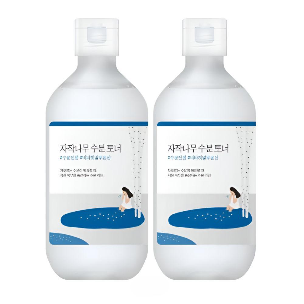 Round Lab Birch Juice Moisturizing Toner Hydrating & Soothing Set (300ml + 300ml)