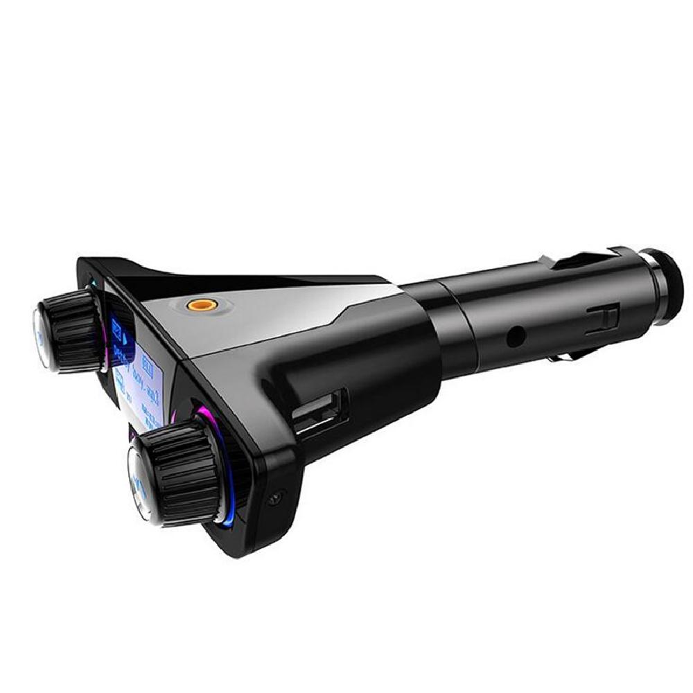12В Bluetooth Handsfree Автомобильный Комплект FM-передатчик Радио MP3-плеер USB-зарядка AUX