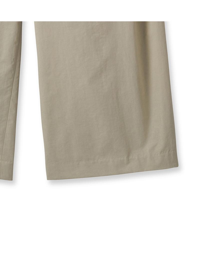 IOLO Women'S N Cotton Wide Pants_Beige