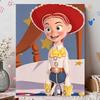 Disney Pearl Art Toy StoryJessie's Childhood DIY Handmade Pearl  Gemstone Art Kit | Uniquely Shaped Craft for Home Wall Decor