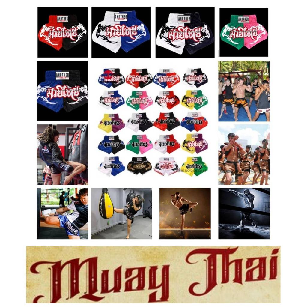 Star Muay Thai Shorts Pants Kickboxing Boxing MMA UFC Fight Unisex Men Women Kid Quick Dry Print Elastic High Waist Polyester Training