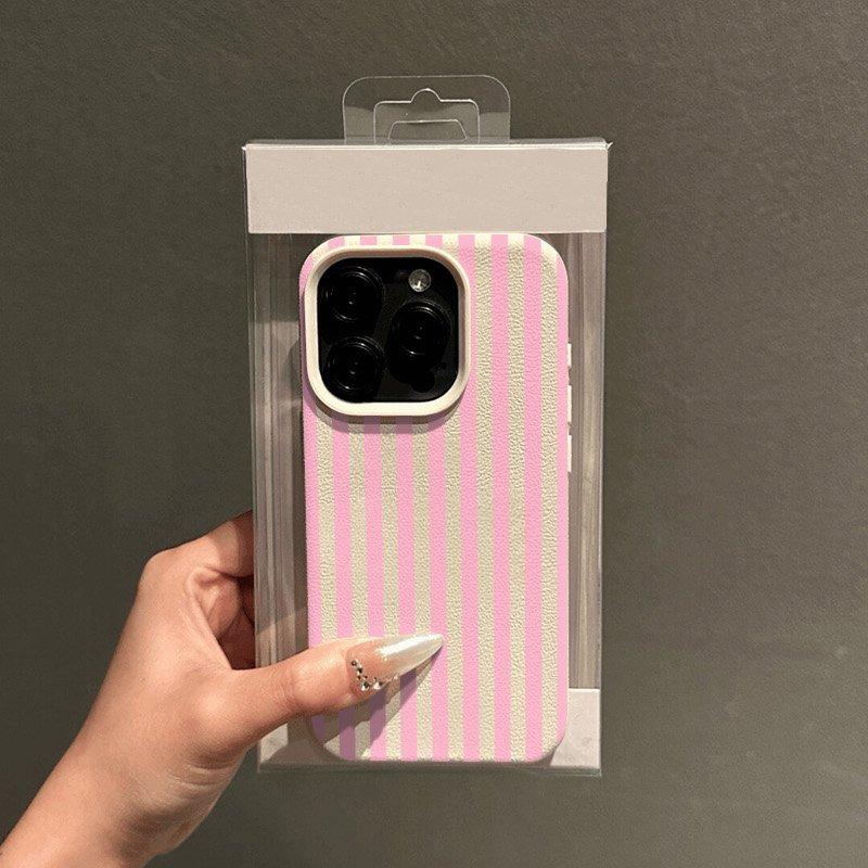 Чехол для телефона с ярким полосатым узором Для IPhone 17 15 14 13 12 11 16 Pro Max Чехол 16E 15 Plus 17 Air Силиконовый Мягкий Чехол