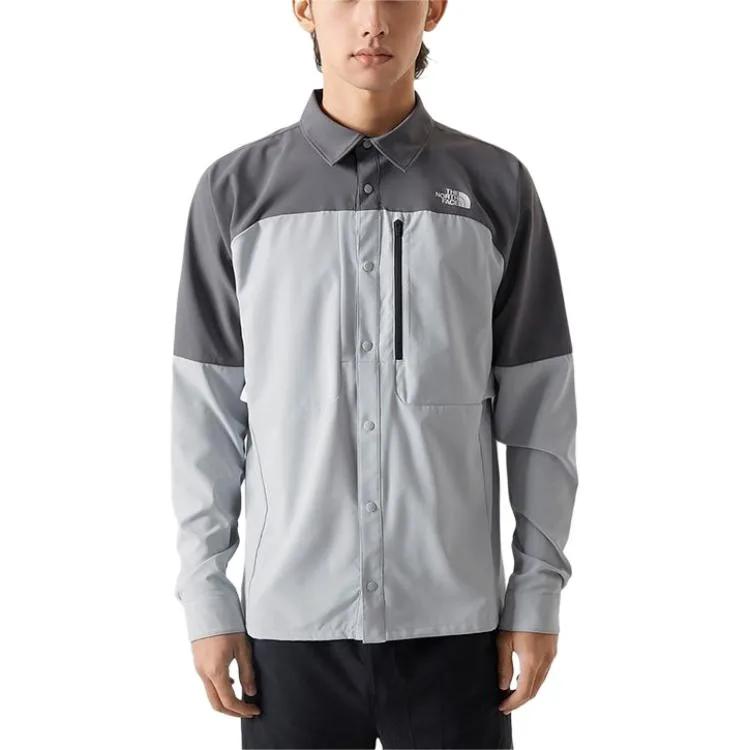 THE NORTH FACE SS24 Shirt Men's Gray (Unisex) Shirts NF0A83TJ RO5