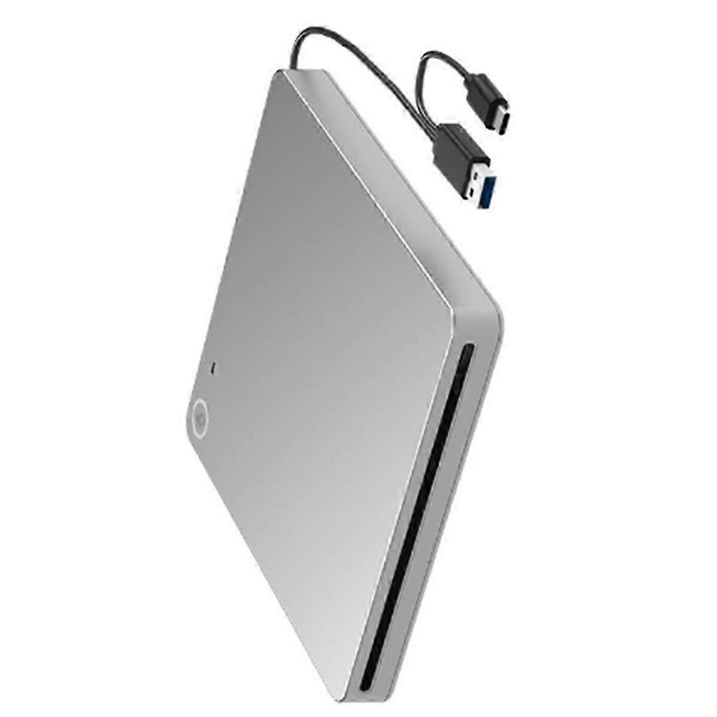 Внешний 3D Blu-Ray DVD-привод, USB 3.0 и Type-C Blu-Ray CD DVD-привод Плеер Ультратонкий щелевой CD DVD-записывающее устройство