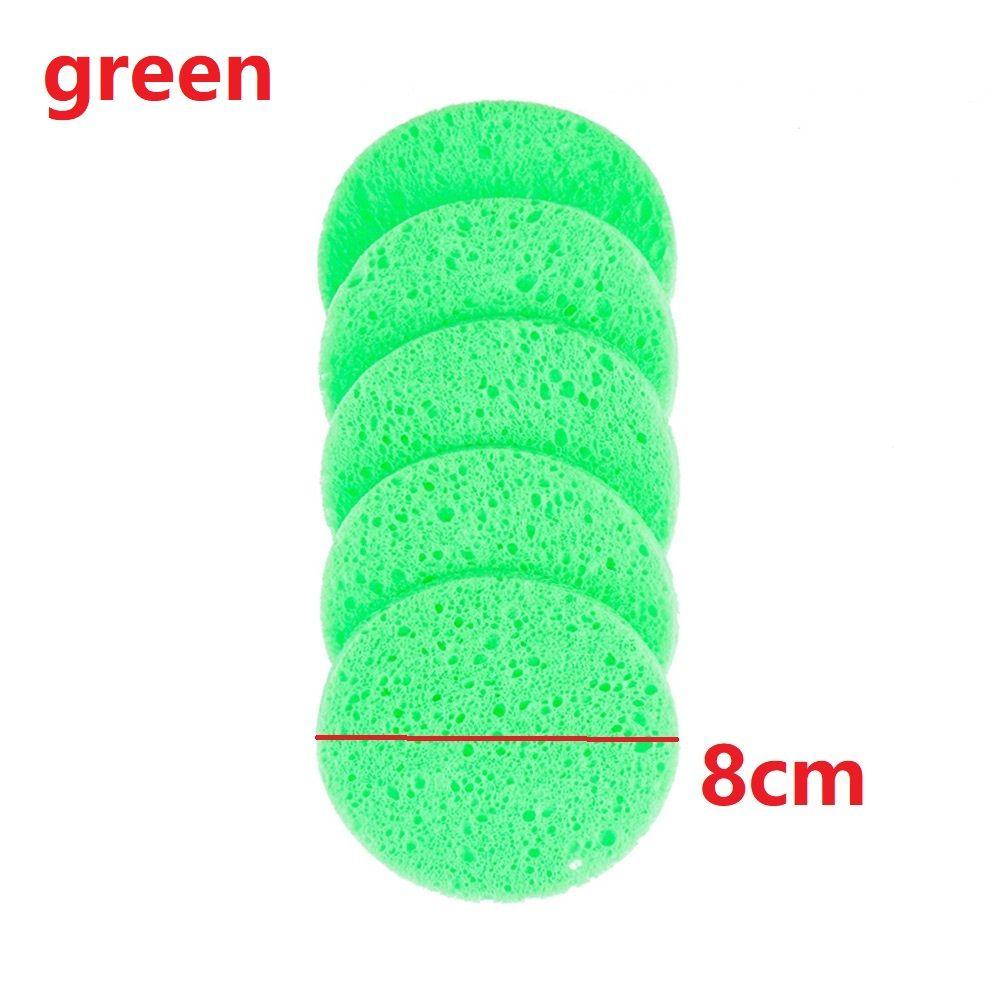 5 шт. Мягкий очищающий отшелушивающий спонж для умывания лица, мочалка для тела, очиститель для лица, компресс-пуховка