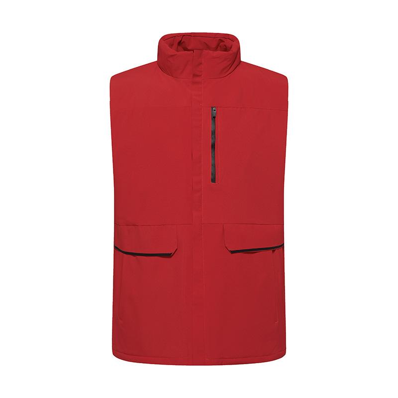 Зимняя куртка жилет мужской и женский пуховый хлопковый комбинезон без рукавов мужской