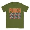 Unisex Women Graphic Printed Team Punch Punch the monkey Baby Monkey Holding Plush Toy Tee T Shirt Cotton Tshirts Clothing
