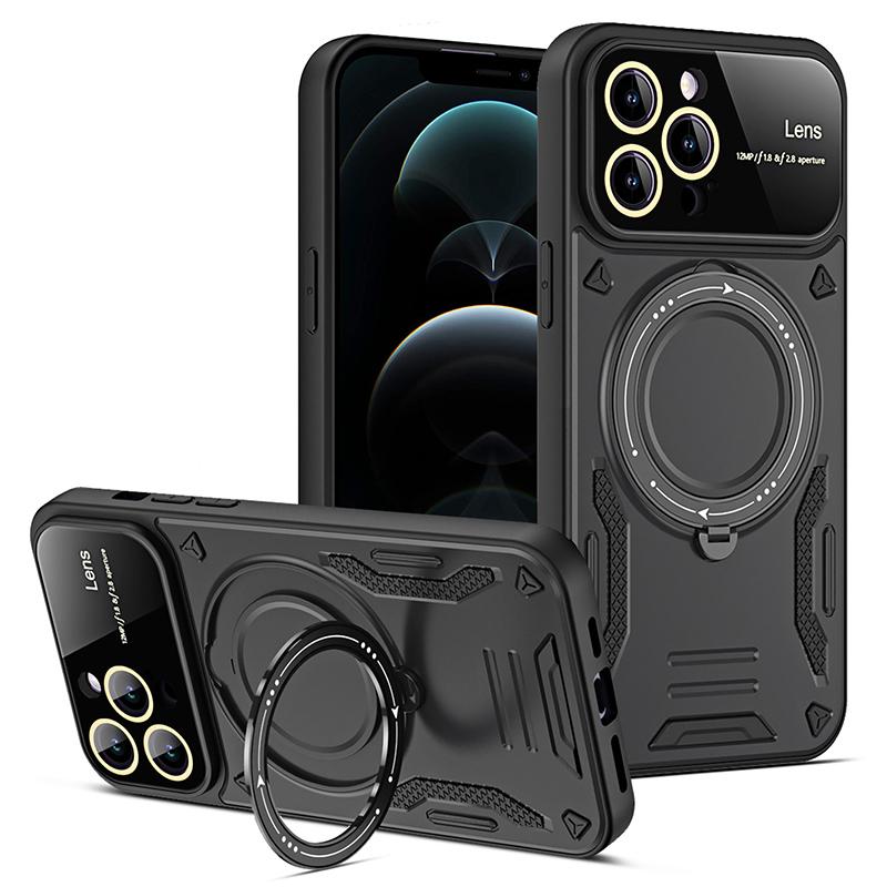 Luxury Magnetic Stand Cases For VIVO Y04 Y16 Y22 Y22S Y29 Y35 Y36 Y39 Armor Shockproof Soft Bumpers Hard Anti-Fall Cover Capa